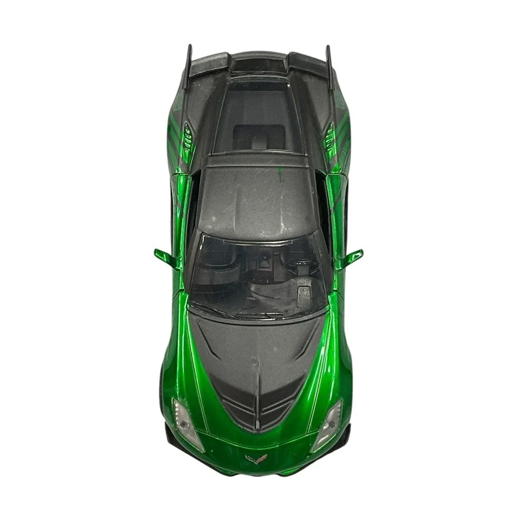Hasbro 2020 Transformers Chevrolet Corvette Stingray‎ Diecast Car Green Black